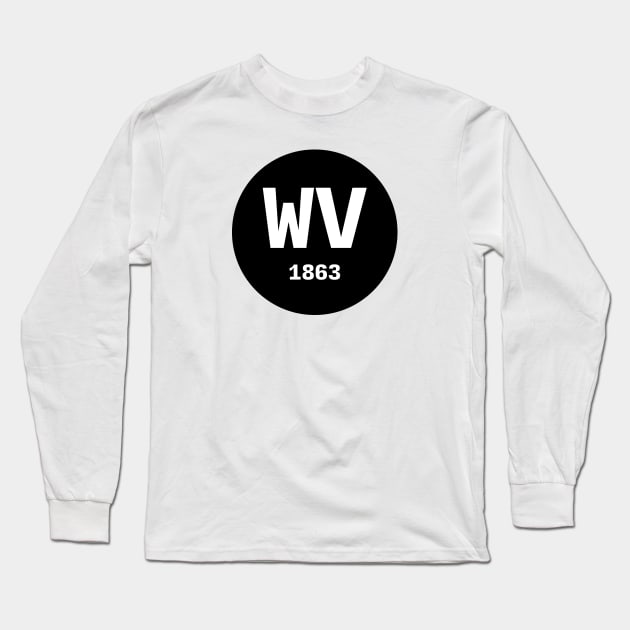 West Virginia | WV 1863 Long Sleeve T-Shirt by KodeLiMe